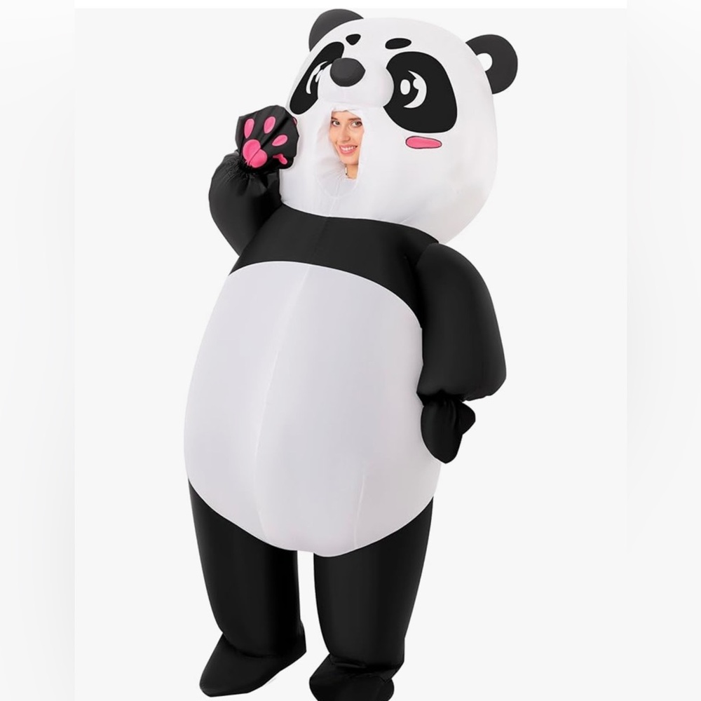 Adult Inflatable Panda Costume